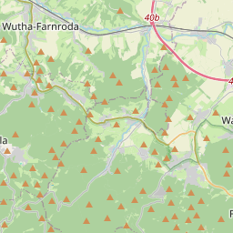Locatie van Hörselberge