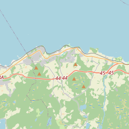 Locatie van Storsand Gård Camping