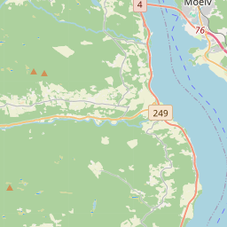 Locatie van Steinvik Camping