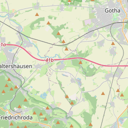 Locatie van Wohnmobilstellplatz Brückenstraße Gotha