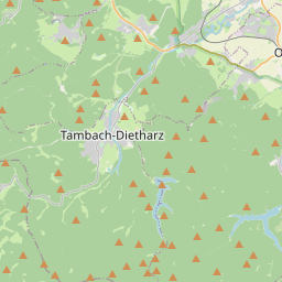 Locatie van Reisemobilstellplatz Tambach-Dietharz
