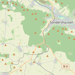 Locatie van Stellplatz Freizeitpark Possen