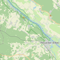 Locatie van Wohnmobilplatz Hitzacker, Bleichwiese