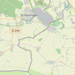 Locatie van Wohnmobilstellplatz Hötensleben