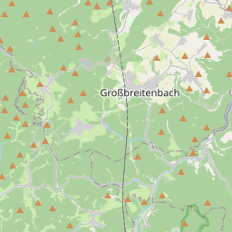 Locatie van Campingplatz Großbreitenbach