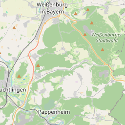 Locatie van Naturcamping Pappenheim