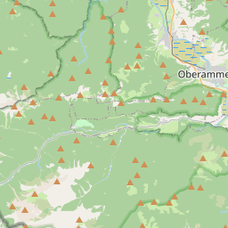 Locatie van Campingpark Oberammergau