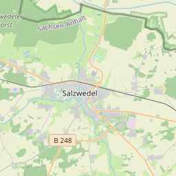 Locatie van Salzwedel Freibad Wohnmobilstellplätze