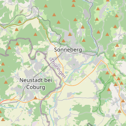 Locatie van SonneBad Sonneberg Wohnmobilstellplatz