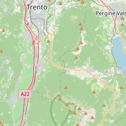 Locatie van Agricamping Bauer Trento