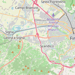 Locatie van hu Firenze Certosa camping in town
