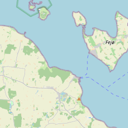 Locatie van Kragenæs Lystcamp