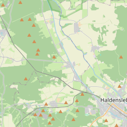 Locatie van Camping-Oase Steinbruchsee Süplingen