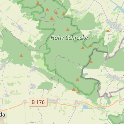 Locatie van Wohnmobilstellplatz Rastenberg