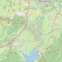 Locatie van Campingplatz Kesselberg