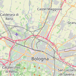 Locatie van Centro Turistico Città di Bologna