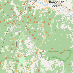 Locatie van Poggio degli Uccellini