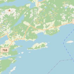 Locatie van Kvisterø Fjordcamping