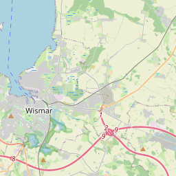 Locatie van Ferienpark Wismar Lütt Moor