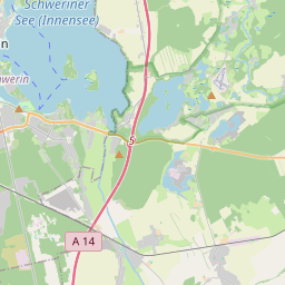 Locatie van Hangar 19 Schwerin