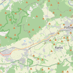 Locatie van Stellplatz Viehmarkt Pößneck