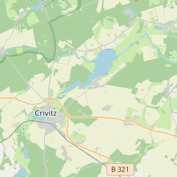 Locatie van Am See Crivitz