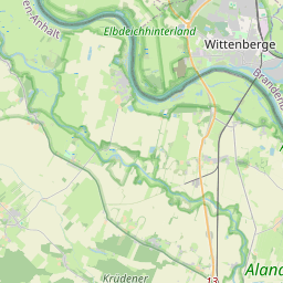 Locatie van Stellplatz am Elbe Resort Alte Ölmühle