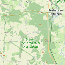Locatie van Caravan-Stellplatz Seehausen