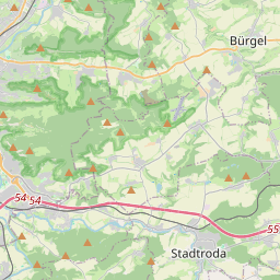 Locatie van Unter dem Jenzig