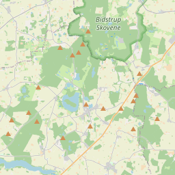 Locatie van Skovly Camping