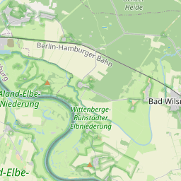 Locatie van Kristall-Therme Bad Wilsnack Caravanstellplatz