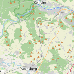 Locatie van Campingplatz Kelheim-Herrnsaal Poschenrieder