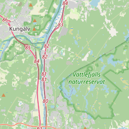Locatie van Kungälvs Camping och B&B