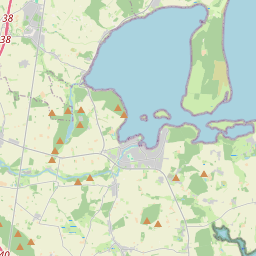 Locatie van Præstø Camping