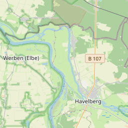 Locatie van Campingplatz am Elberadweg