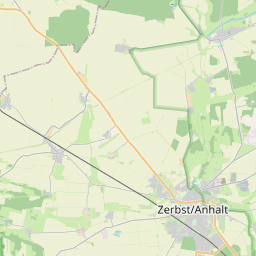 Locatie van Zerbst/Anhalt Schwimmhalle