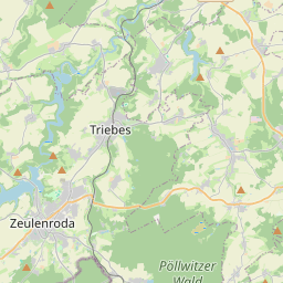 Locatie van Wohnmobilhafen Zeulenrodaer Meer