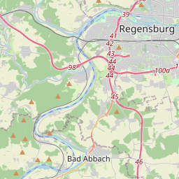Locatie van AZUR Camping Regensburg