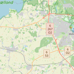 Locatie van Hillerød Camping