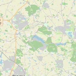 Locatie van Hyldegårdens Camping