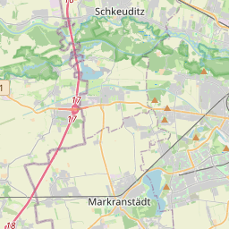 Locatie van Campingplatz Kulkwitzer See