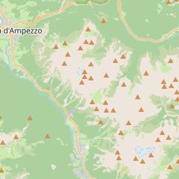 Locatie van Camping Cortina