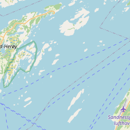 Locatie van Sandnessjøen Camping