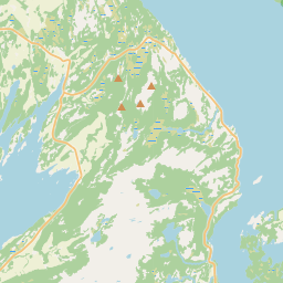 Locatie van Skogmo Familiecamping