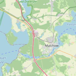 Locatie van Camping am See Alt Schwerin