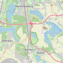 Locatie van Campingpark am Markkleeberger See