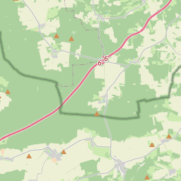 Locatie van Naturcamping Hoher Fläming