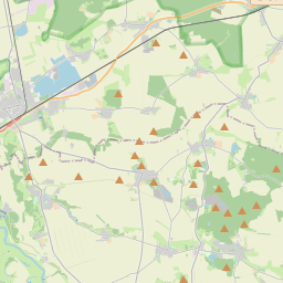 Locatie van Wohnmobilstellplatz am Mühlgraben Hohburg