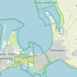 Locatie van Falsterbo Camping & Resort