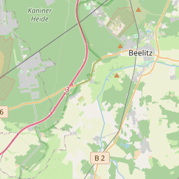 Locatie van Stellplatz Beelitzer Altstadt